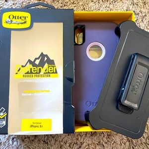 iPhone XR Otter Box with pant clip